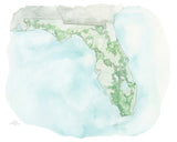 Map of the Florida Wildlife Corridor